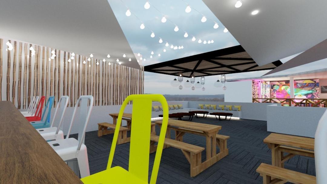 Why Not Rooftop Party Hostel 普拉亚卡门 外观 照片